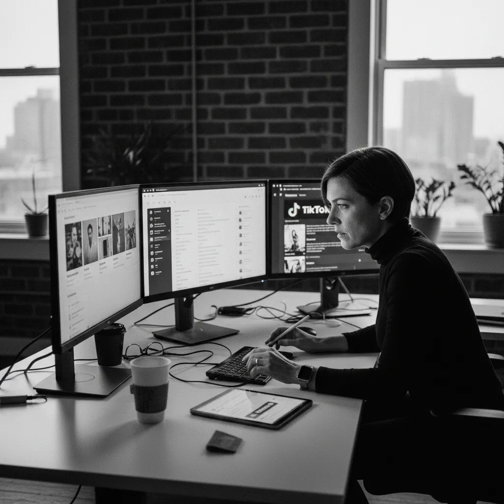 Growth marketer managing multiple ad platforms