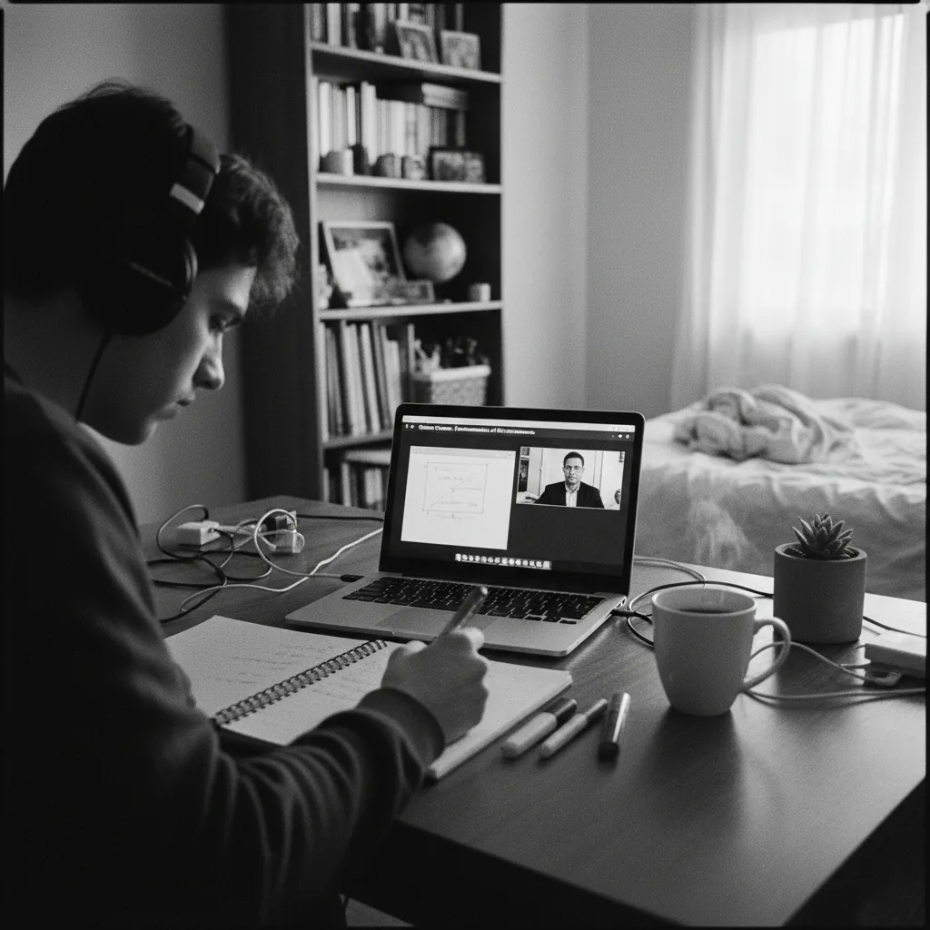 Online course marketing campaign