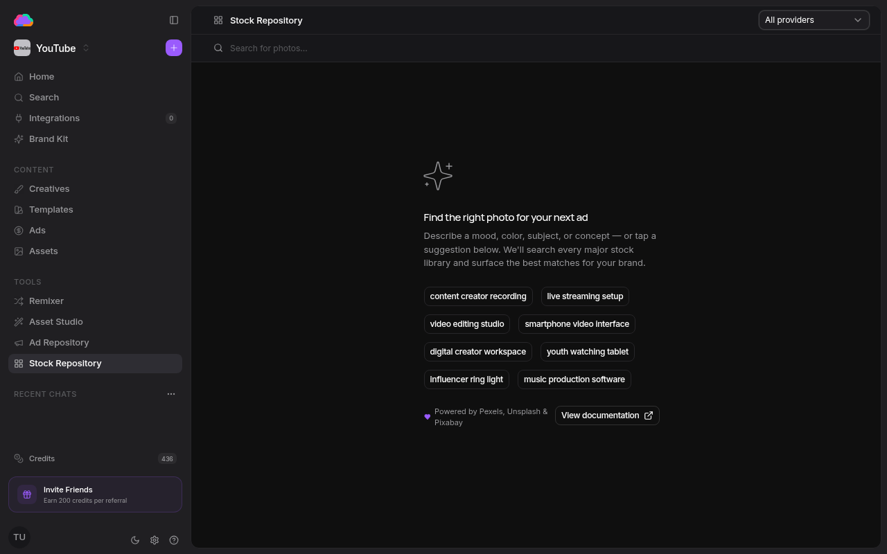 Stock Repository search